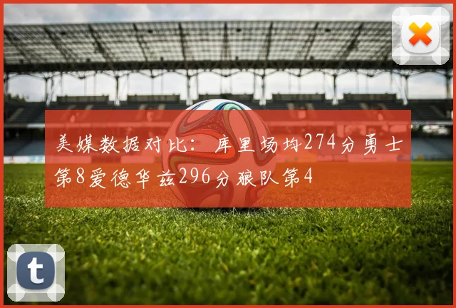 美媒数据对比：库里场均274分勇士第8爱德华兹296分狼队第4